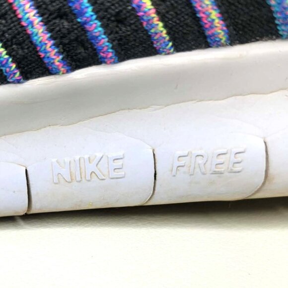Nike Free Run Flyknit Running Shoe Blue Lagoon Men\'s 12 ~ Model #8310670-003 main image 9